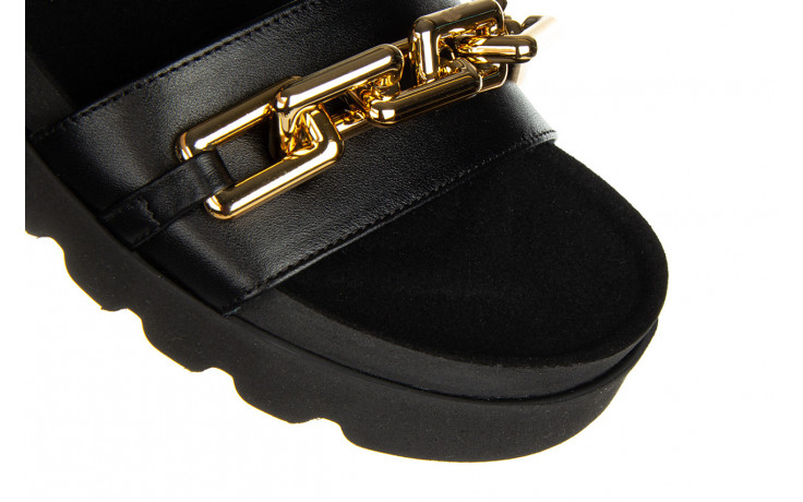 Sandały bayla-159 4226 076-p czarny lico 159049, skóra naturalna - na platformie - sandały - buty damskie - kobieta 5
