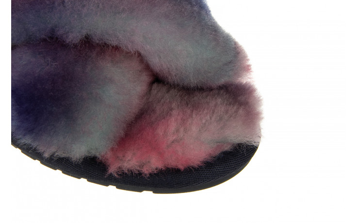 Kapcie emu mayberry tie dye sunset purple 119136, fiolet, futro naturalne  - wygodne buty - trendy - kobieta 6