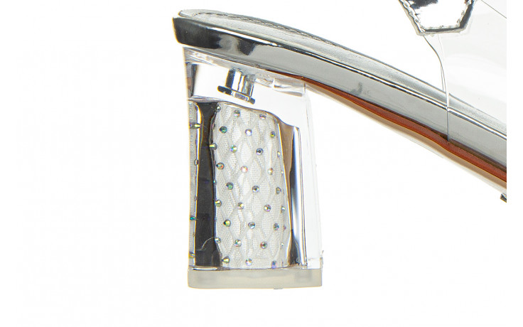 Sandały lola lola by sca'viola g-60 silver 047205, srebrny, silikon - buty damskie - kobieta 6