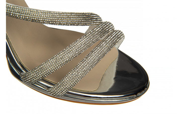 Sandały bayla-187 587-1733 silver 187103, srebrny, skóra ekologiczna - sandały - buty damskie - kobieta 7