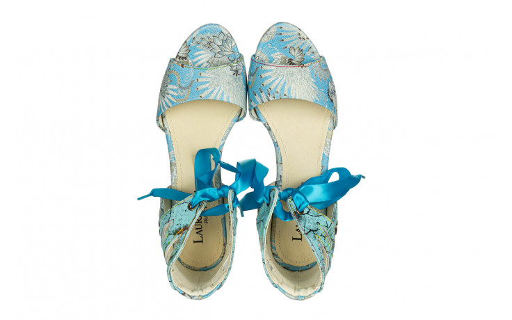 Sandały laura vita albane 60 bleu 202024, niebieski. skóra naturalna  - sandały - buty damskie - kobieta 6