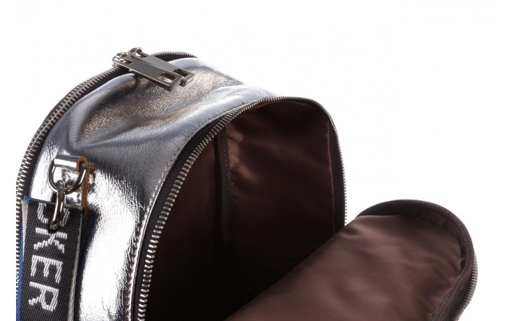 Plecak sca'viola torebka t-83 silver, srebrny, skóra naturalna  - plecaki - torebki - akcesoria - kobieta 7