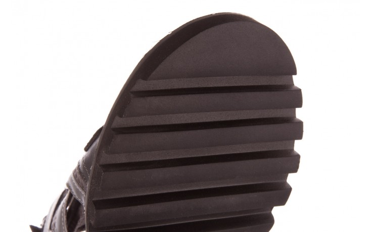 Sandały sca'viola e-34 d. grey-black, szary/ czarny, skóra naturalna  - sandały - buty damskie - kobieta 8