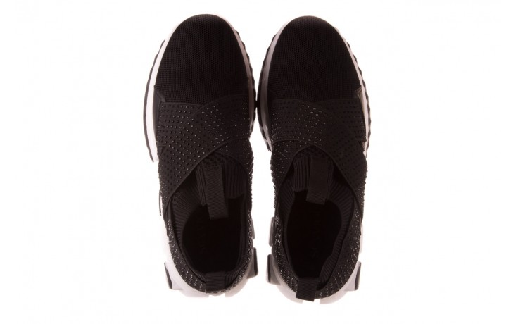 Sneakersy sca'viola l-06 black, czarny, materiał - sneakersy - buty damskie - kobieta 4