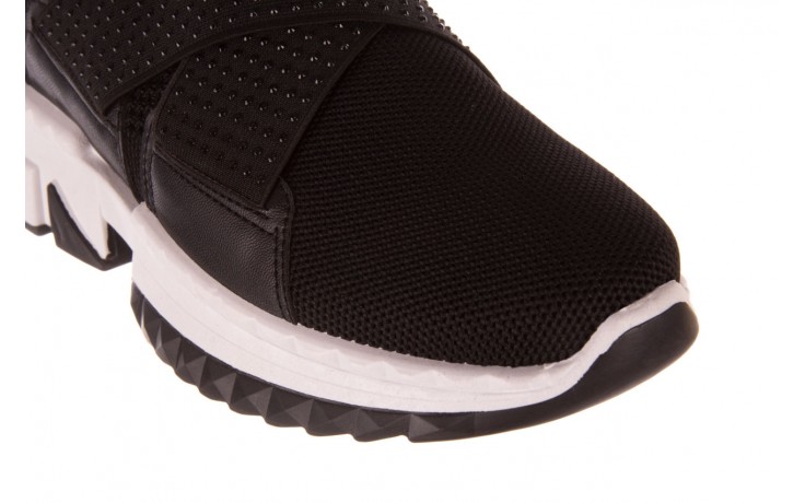 Sneakersy sca'viola l-06 black, czarny, materiał - obuwie sportowe - dla niej  - sale 5