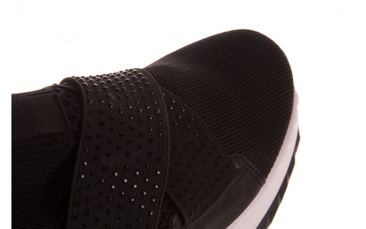 Sneakersy sca'viola l-06 black, czarny, materiał - obuwie sportowe - dla niej  - sale 6