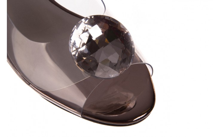 Sandały sca'viola g-15 silver 20, srebrny, silikon  - sandały - buty damskie - kobieta 5