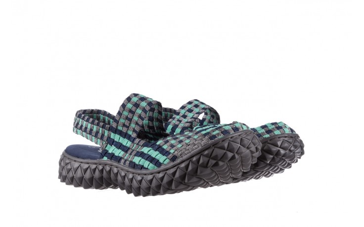 Sandały rock over sandal met navy pewter mint 20, niebieski, materiał  - wiosna-lato 2020 1