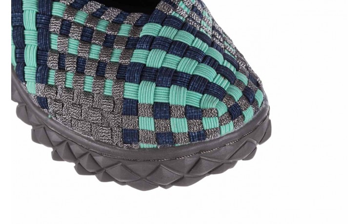 Sandały rock over sandal met navy pewter mint 20, niebieski, materiał  - wiosna-lato 2020 5