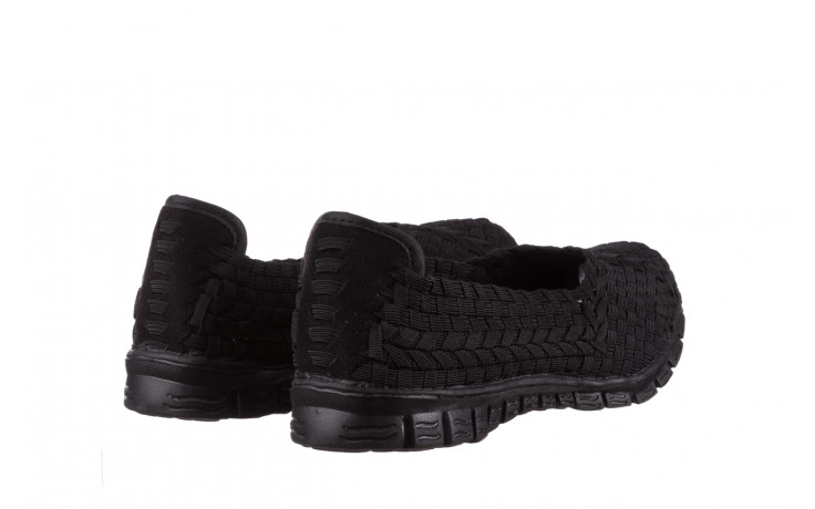 Półbuty rock carioca black 22 032882, czarny, materiał - obuwie sportowe - buty damskie - kobieta 4