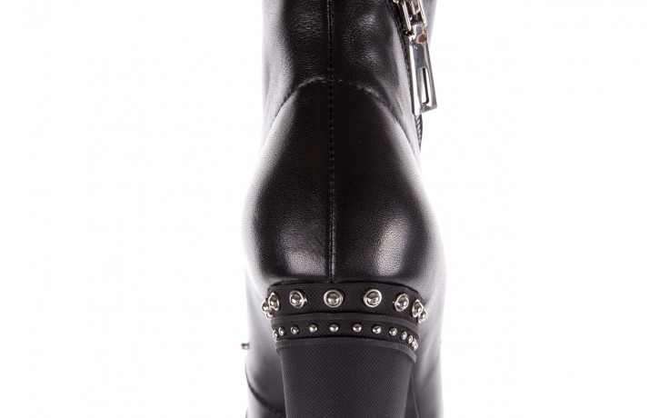 Botki bayla-144 9307 czarne botki 144019, skóra naturalna  - worker boots - trendy - kobieta 7