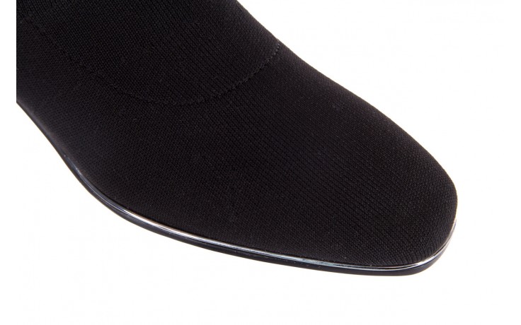 Kozaki sca'viola b-89 black, czarny, materiał - z elastyczną cholewką / stretch - kozaki - buty damskie - kobieta 6