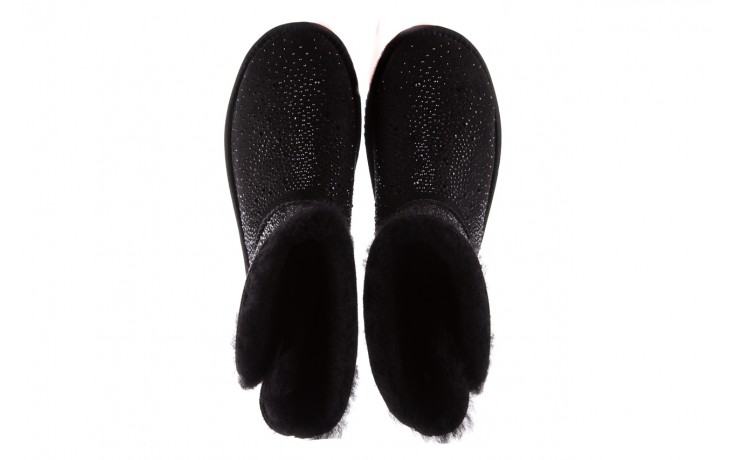 Śniegowce sca'viola f-116 black, czarne, skóra naturalna  - buty zimowe - trendy - kobieta 5