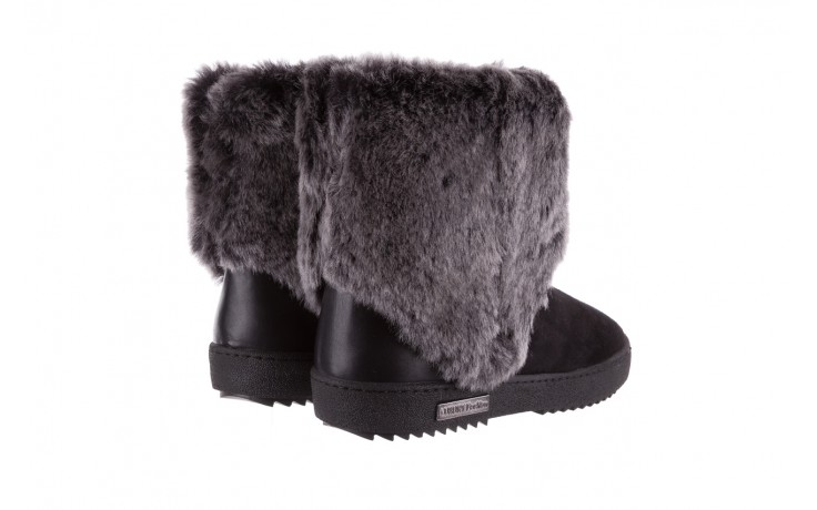 Śniegowce bayla-112 0575-9020s czarne, skóra naturalna - buty zimowe - trendy - kobieta 3