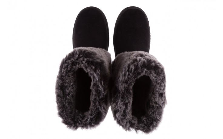 Śniegowce bayla-112 0575-9020s czarne, skóra naturalna - śniegowce i kalosze - buty damskie - kobieta 4
