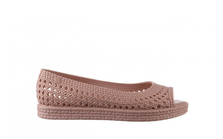 Baleriny melissa camilla jason wu ad light pink 010334, róż, guma - wygodne buty - trendy - kobieta