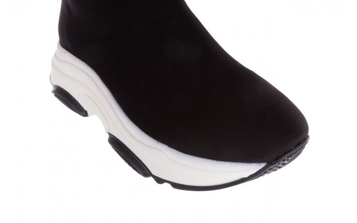 Sneakersy bayla-155 001-002 czarne, materiał - obuwie sportowe - buty damskie - kobieta 5