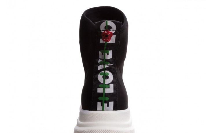 Sneakersy bayla-155 001-002 czarne, materiał - obuwie sportowe - buty damskie - kobieta 7