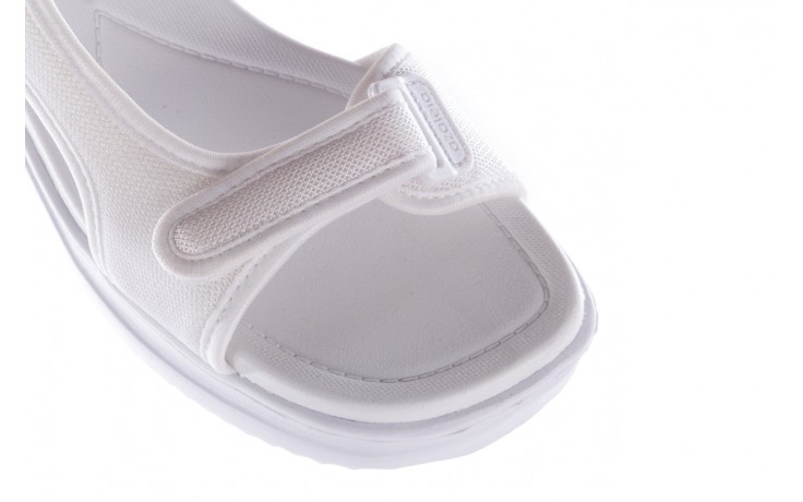 Sandały azaleia 320 323 white 19,biały, materiał - na platformie - sandały - buty damskie - kobieta 5