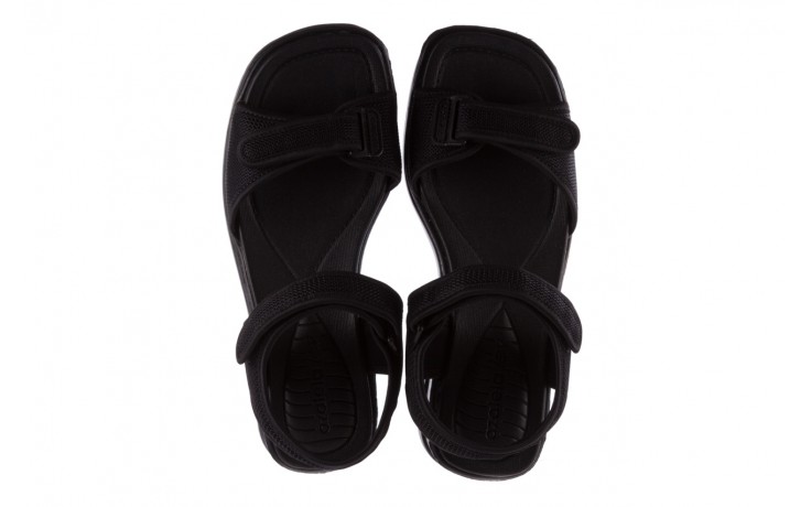 Sandały azaleia 320 321 black black 20, czarny, materiał - płaskie - sandały - buty damskie - kobieta 4