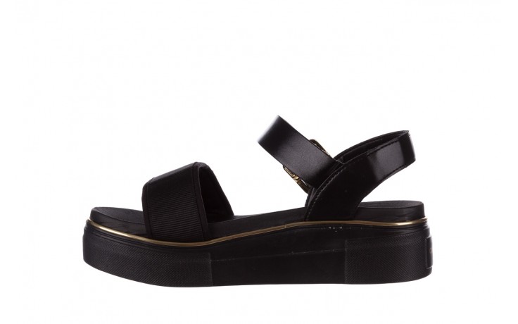 Sandały azaleia 400 290 napa snow black-black, czarny, skóra ekologiczna/ materiał  - na platformie - sandały - buty damskie - kobieta 2