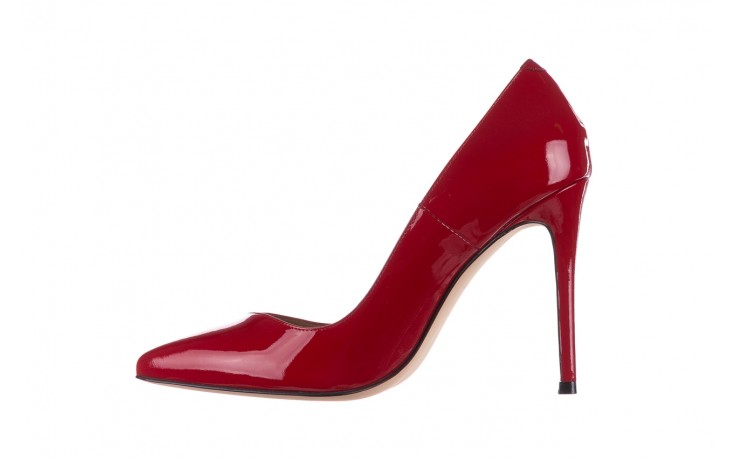 Szpilki bayla-182 17105 czerwony lakier, skóra naturalna lakierowana  - skórzane - szpilki - buty damskie - kobieta 2