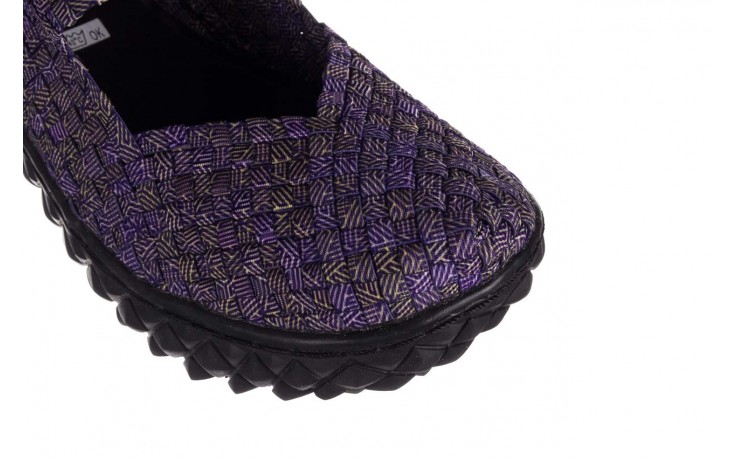 Półbuty rock over levander 19, fiolet, materiał - wsuwane - półbuty - buty damskie - kobieta 5