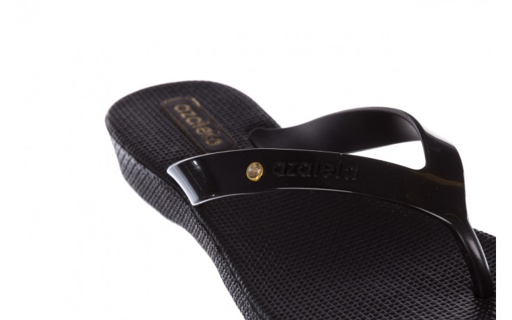 Klapki azaleia 246 119 black-black, czarny, guma  - wygodne buty - trendy - kobieta 5