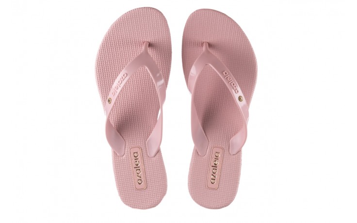 Klapki azaleia 246 119 pink-pink, róż, guma - wygodne buty - trendy - kobieta 4