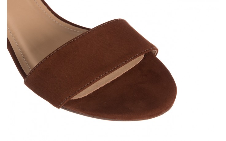Sandały bayla-065 4308172 brąz, skóra naturalna  - na obcasie - sandały - buty damskie - kobieta 5