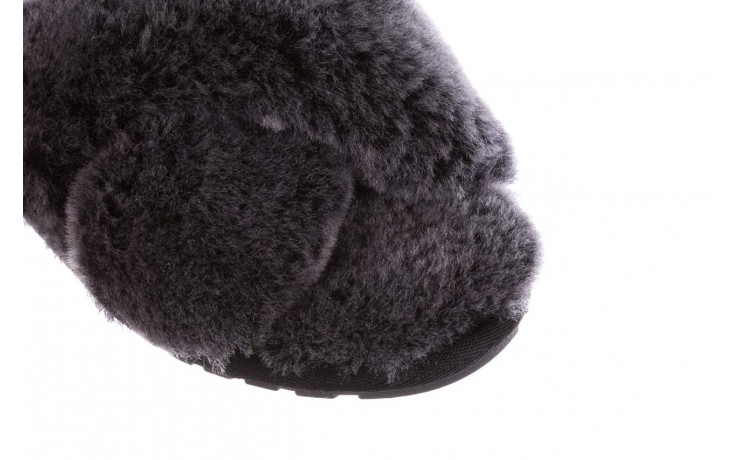 Kapcie emu mayberry frost black 21 119140, czarny, futro naturalne  - wygodne buty - trendy - kobieta 6