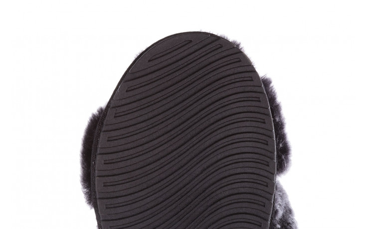 Kapcie emu mayberry frost black 21 119140, czarny, futro naturalne  - klapki - buty damskie - kobieta 8