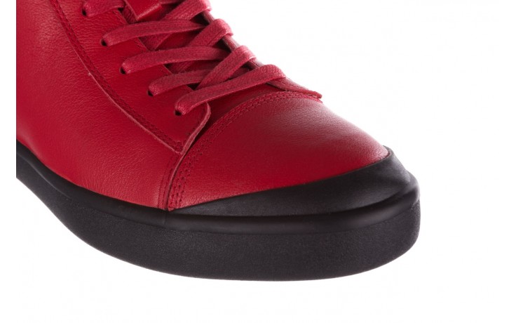 Trampki john doubare m5761-3 red, czerwony, skóra naturalna - obuwie sportowe - dla niego - sale 8