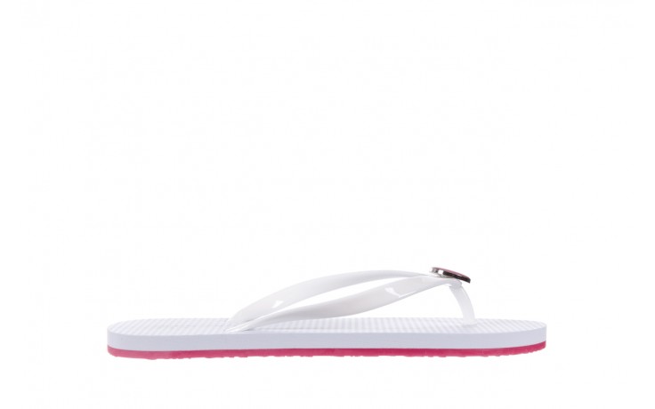 Armani jeans c55f1 1c bianco-white - japonki - klapki - buty damskie - kobieta