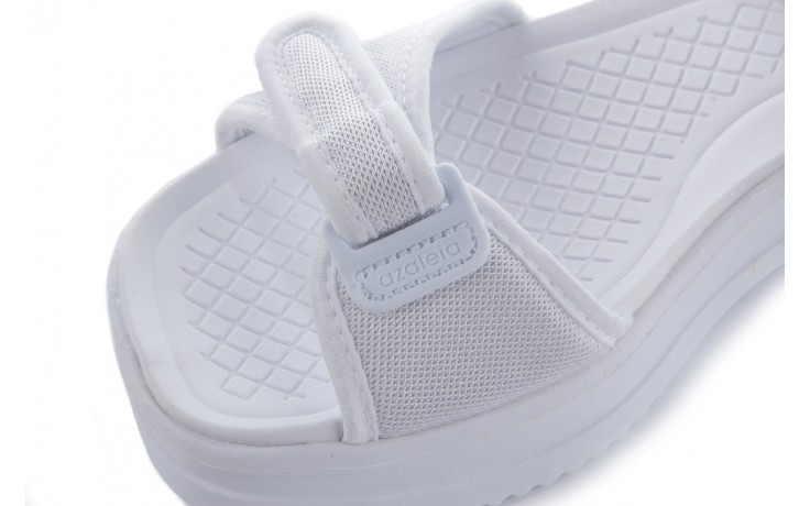 Sandały azaleia 320 321 white 19, biały, materiał - sandały - buty damskie - kobieta 5