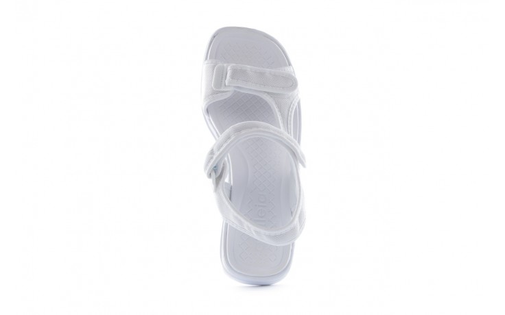 Sandały azaleia 320 323 white 18, biały, materiał - wygodne buty - trendy - kobieta 3