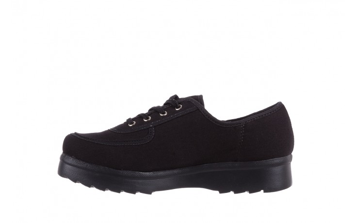 Półbuty azaleia 630 189 black, czarny, materiał  - obuwie sportowe - buty damskie - kobieta 2
