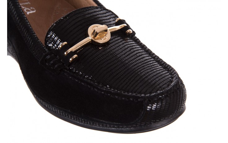 Bayla-018 1647-20 black - skórzane - półbuty - buty damskie - kobieta 5