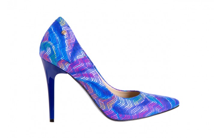 Bayla-056 1797-897 niebieski-multi - szpilki - buty damskie - kobieta