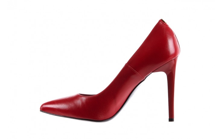 Szpilki bayla-056 1810-1006 czerwony, skóra naturalna  - na szpilce - czółenka - buty damskie - kobieta 2