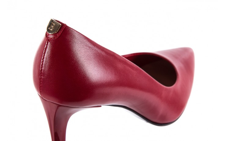 Bayla-056 1816-1006 czerwony - skórzane - czółenka - buty damskie - kobieta 5
