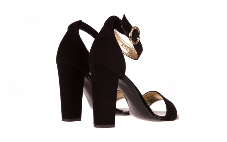 Sandały bayla-056 8024-21 czarne sandały, skóra naturalna  - formal style - trendy - kobieta 3