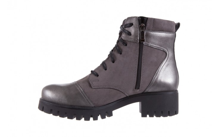 Trzewiki bayla-100 459 s szary p, skóra naturalna  - worker boots - trendy - kobieta 2