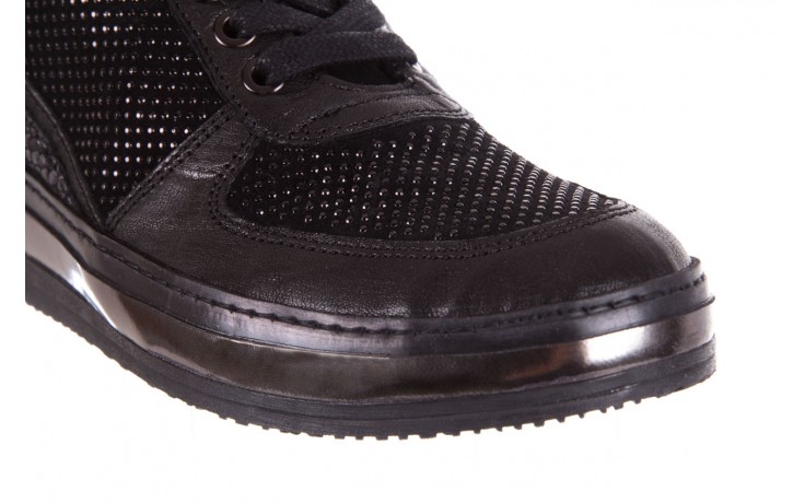Sneakersy bayla-131 4010 nero, skóra naturalna - bayla - nasze marki 5