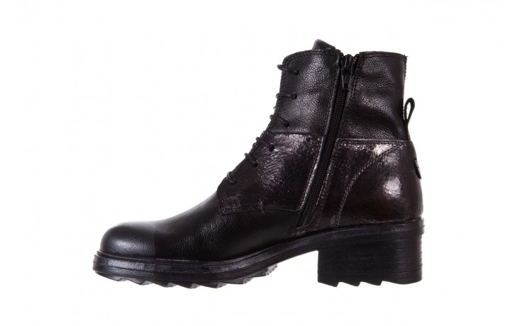 Trzewiki bayla-131 8305 a nero, czarny, skóra naturalna  - worker boots - trendy - kobieta 2