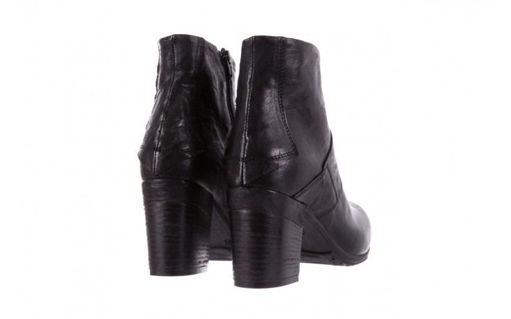 Botki bayla-131 8810 nero, czarny, skóra naturalna  - worker boots - trendy - kobieta 3