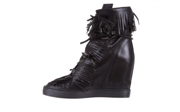 Bayla-136 g655 skóra czarna - sneakersy - buty damskie - kobieta 2
