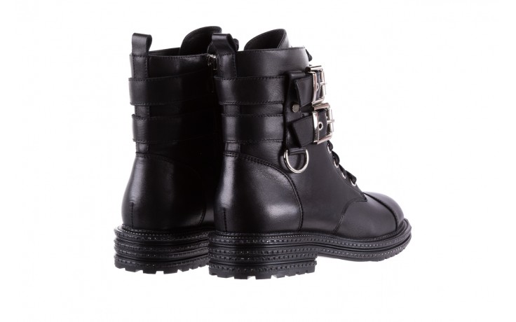 Trzewiki bayla-144 pj759h-2-1n black, czarny, skóra naturalna  - worker boots - trendy - kobieta 3