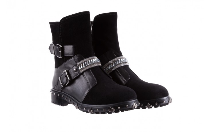 Bayla-144 pj930h-1-1a black - worker boots - trendy - kobieta 1