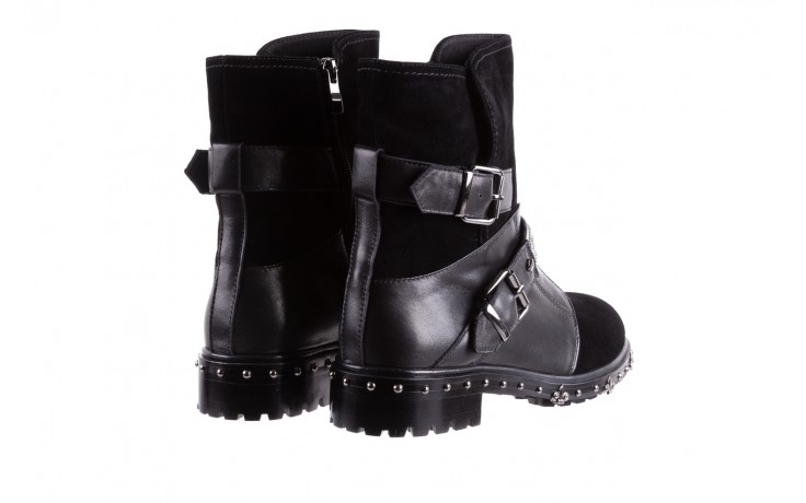 Bayla-144 pj930h-1-1a black - worker boots - trendy - kobieta 3